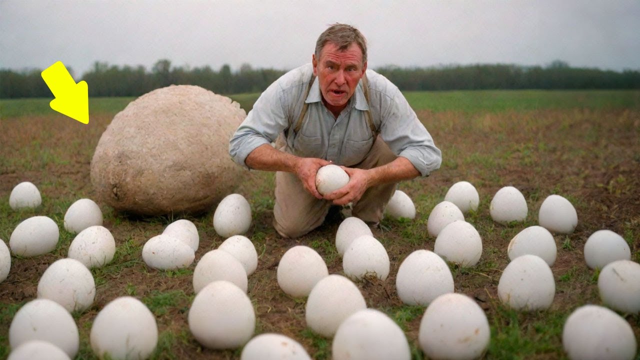 Фермер був приголомшений тим, що вилупилося з химерних яєць, виявлених на його полі