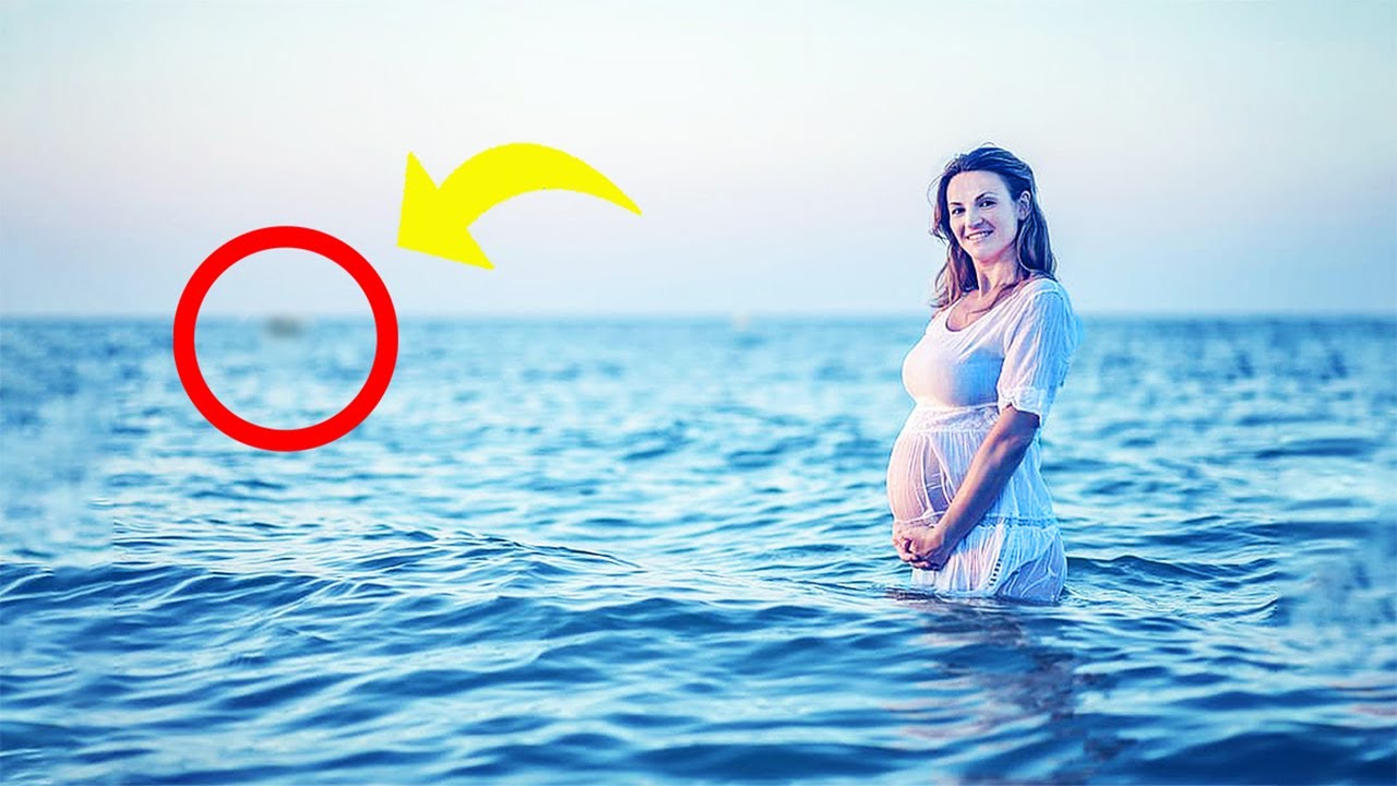 Чоловік сфотографував вагітну дружину і навіть не уявляв, хто може з’явитися за нею.